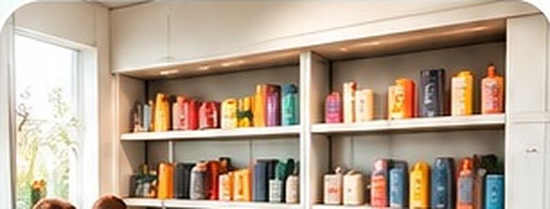 Retail shop shelves